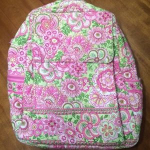 Retired Vera Bradley Backpack in Petal Pink